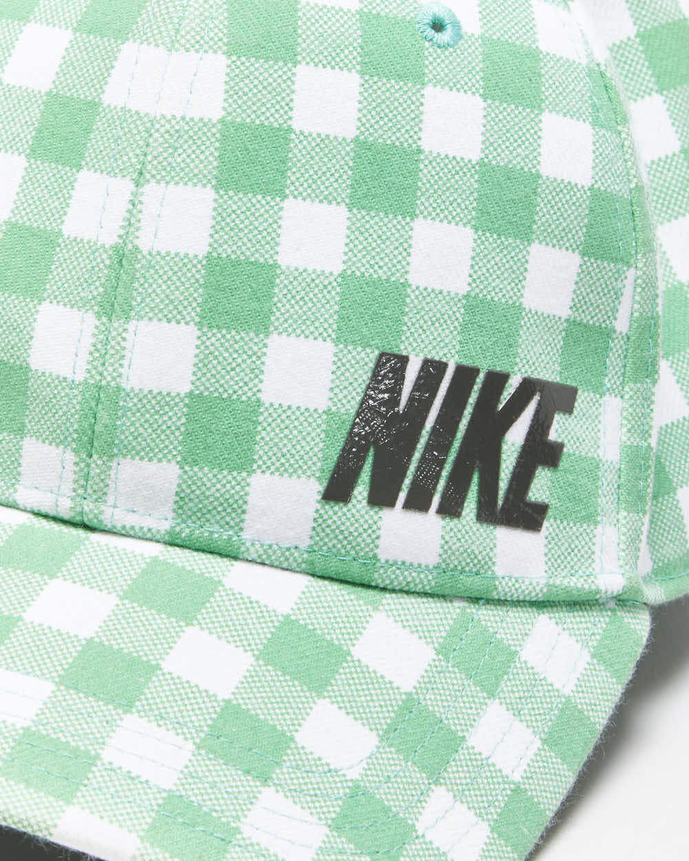 Vintage Nike Golf Gingham Check Flex Fit Baseball Cap - M/L
