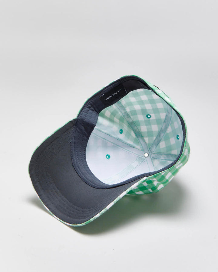 Vintage Nike Golf Gingham Check Flex Fit Baseball Cap - M/L