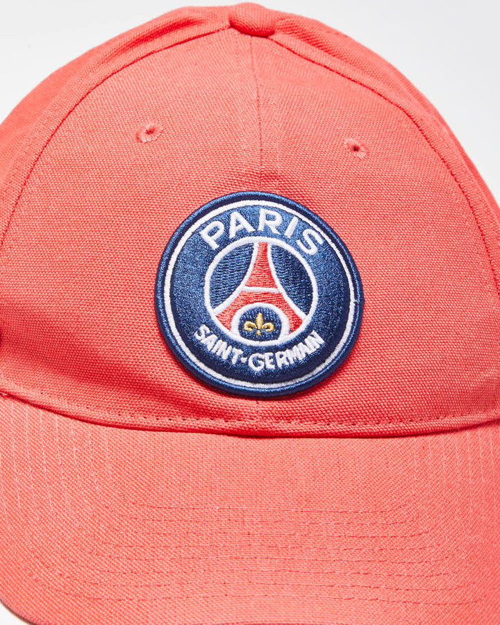 Vintage Nike PSG FC Embroidered Canvas Velcro Baseball Cap - OS