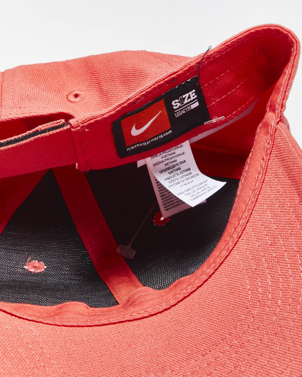 Vintage Nike PSG FC Embroidered Canvas Velcro Baseball Cap - OS