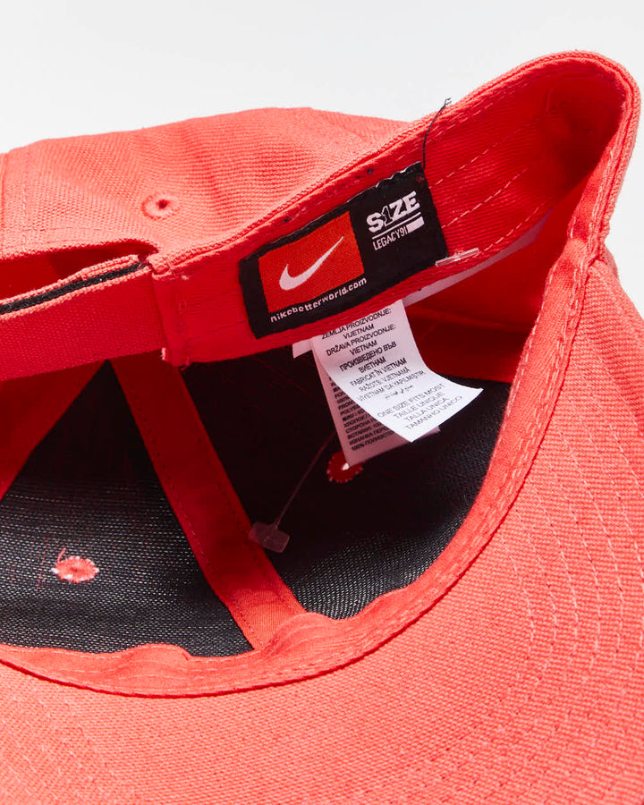 Vintage Nike PSG FC Embroidered Canvas Velcro Baseball Cap - OS
