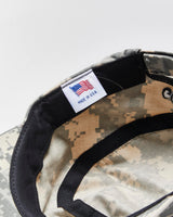 Vintage U.S. Army Digi Camo Made In USA Canvas Velcro Military Cap - OS