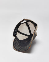 Vintage Outdoor Winchester Faux Leather Canvas Trucker Cap - OS