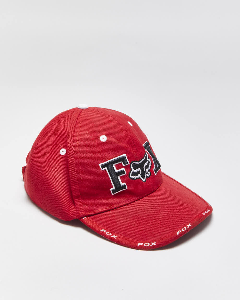 Vintage Y2K 00s Fox Racing Embroidered Velcro Baseball Cap - OS