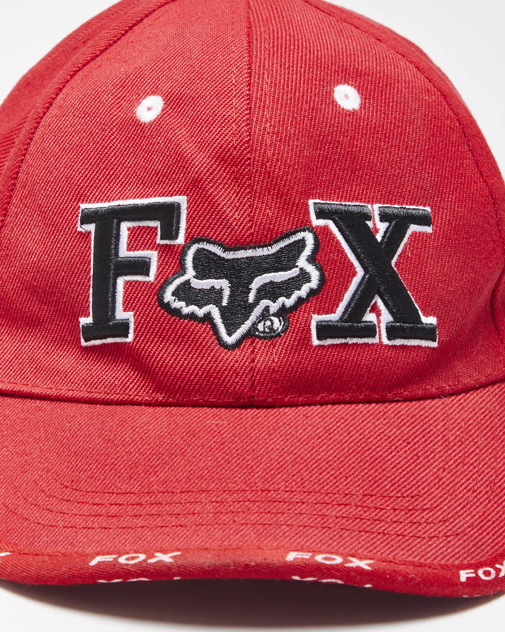 Vintage Y2K 00s Fox Racing Embroidered Velcro Baseball Cap - OS