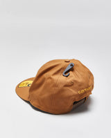 DSWT Carhartt Tan Firm Duck Canvas Flat Brim Snapback - OS