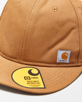DSWT Carhartt Tan Firm Duck Canvas Flat Brim Snapback - OS
