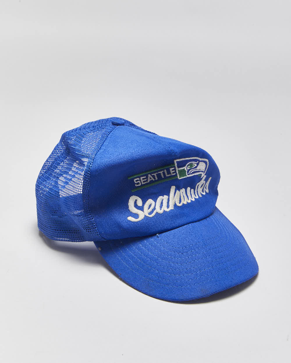 Vintage 1980s American Needle Seattle Seahawks NFL Otto Headwear Trucker Hat - OS