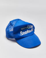 Vintage 1980s American Needle Seattle Seahawks NFL Otto Headwear Trucker Hat - OS