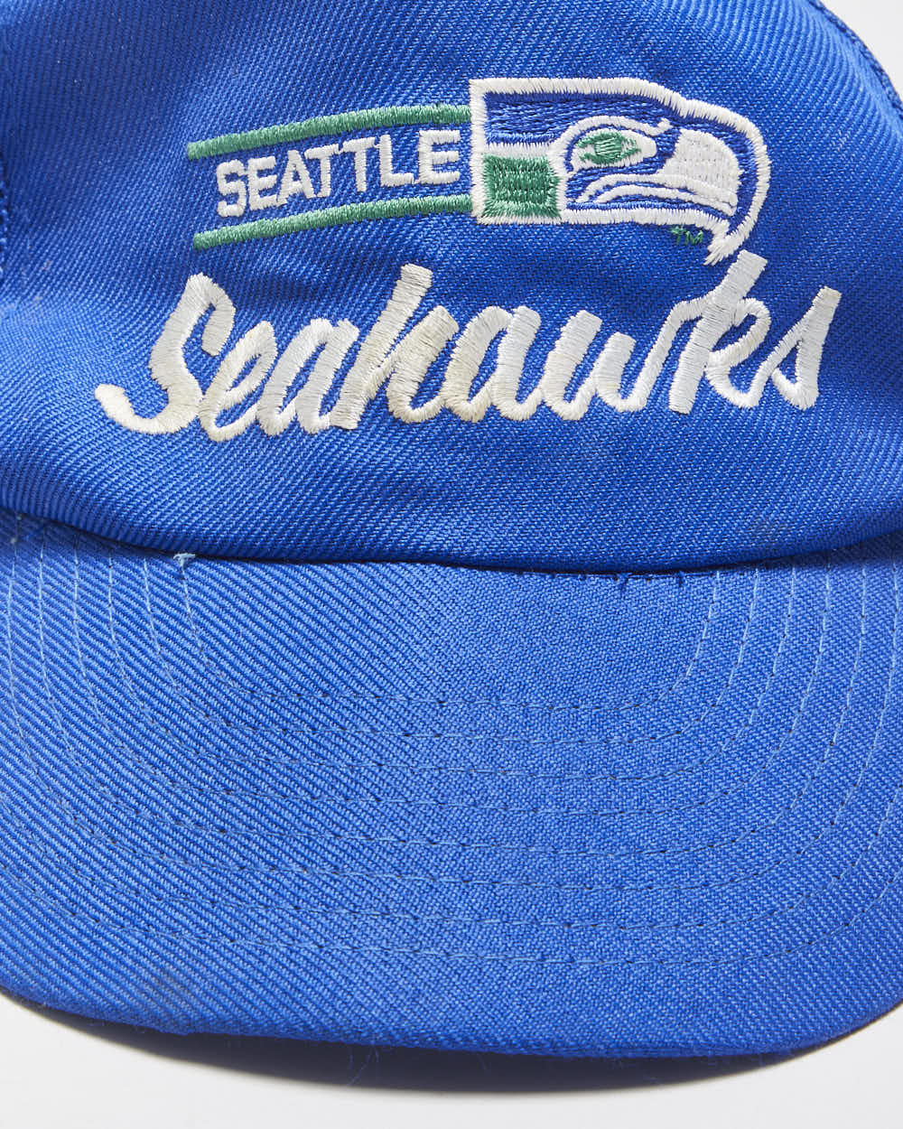 Vintage 1980s American Needle Seattle Seahawks NFL Otto Headwear Trucker Hat - OS