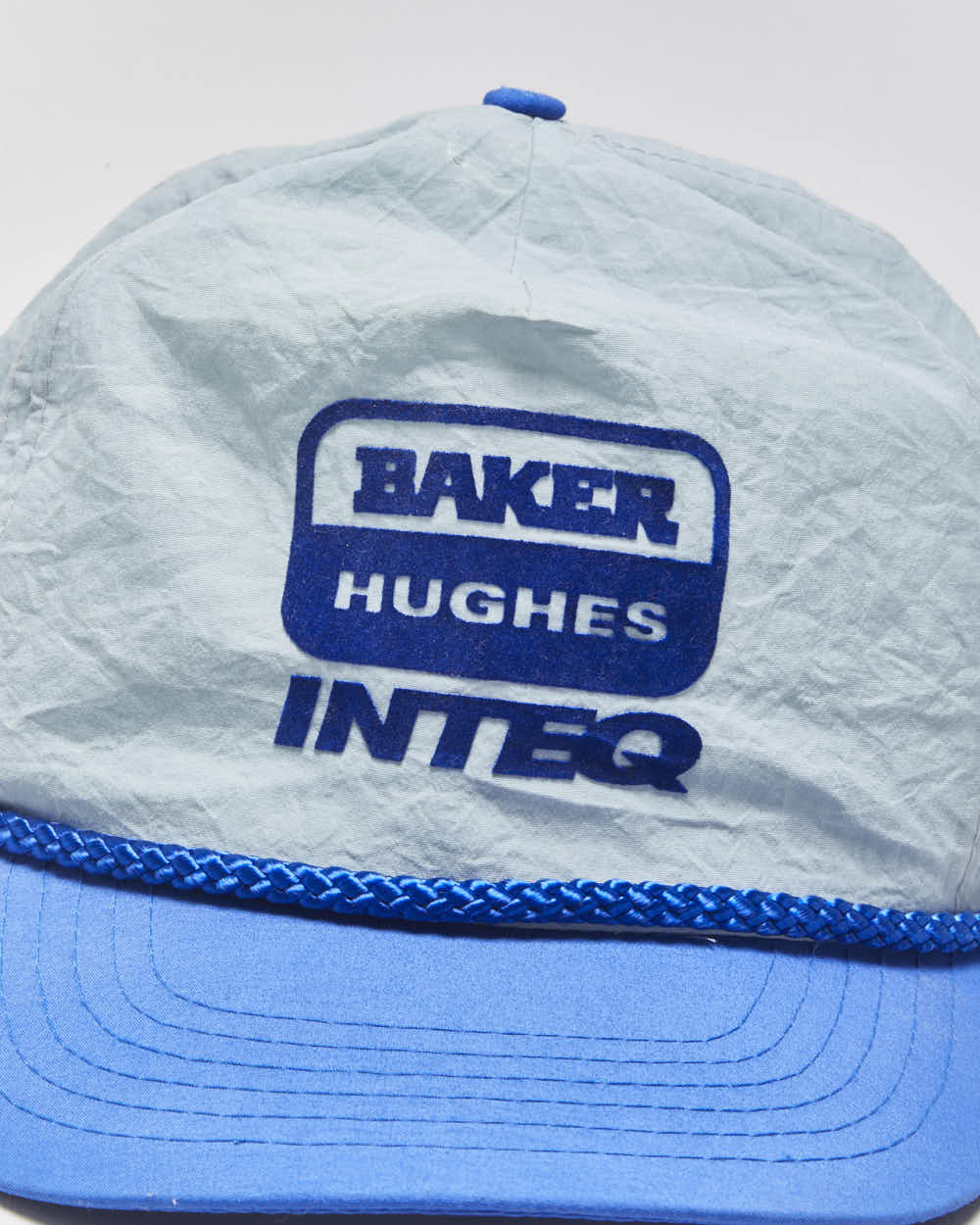 Vintage 1990s Baker Hughes Inteq Rope Peak Shell Trucker Hat - OS