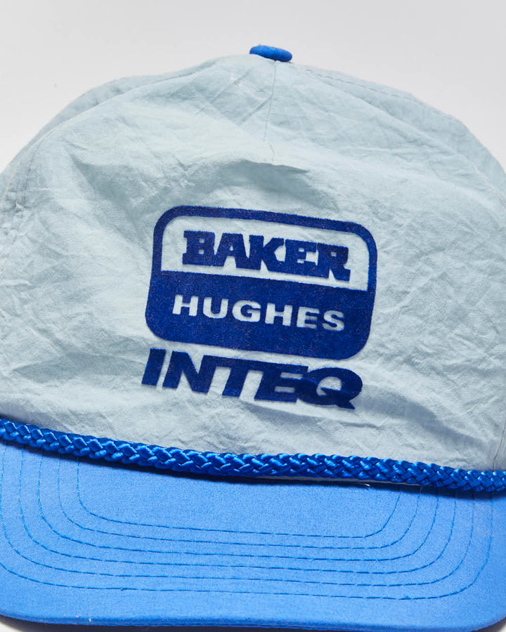 Vintage 1990s Baker Hughes Inteq Rope Peak Shell Trucker Hat - OS