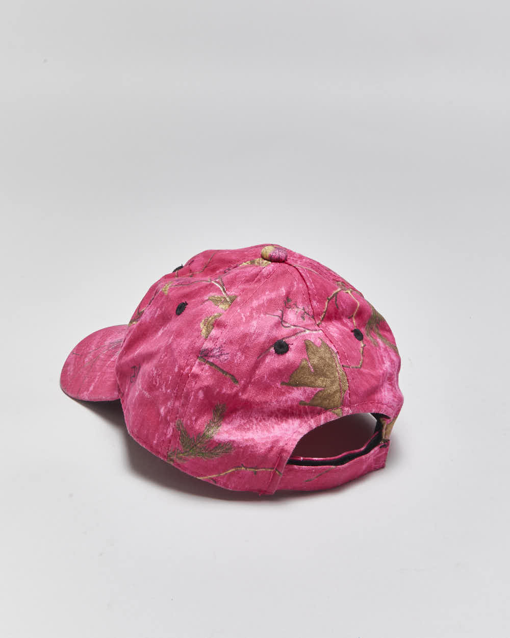 Vintage Y2K 00s Realtree Camo Hot Pink Velcro Baseball Cap - OS
