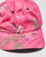 Vintage Y2K 00s Realtree Camo Hot Pink Velcro Baseball Cap - OS