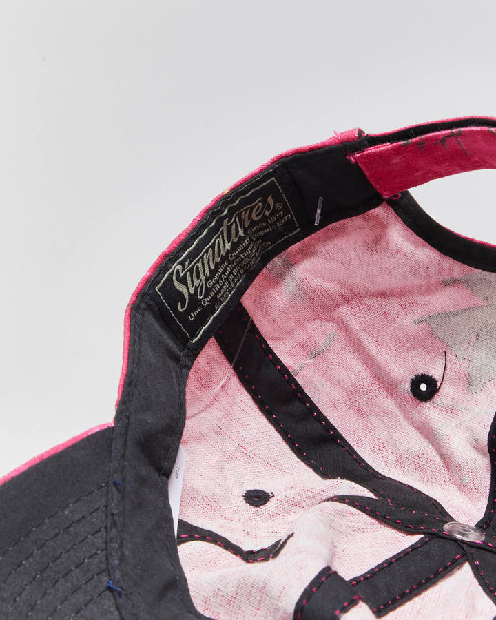 Vintage Y2K 00s Realtree Camo Hot Pink Velcro Baseball Cap - OS