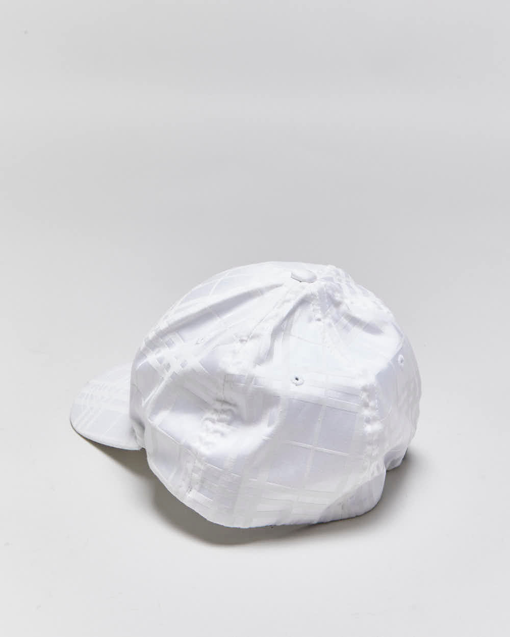 Vintage Y2K 00s Quiksilver Nova Check FlexFit Baseball Cap - OS