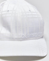Vintage Y2K 00s Quiksilver Nova Check FlexFit Baseball Cap - OS