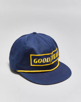 DS Vintage 1990s Good Year '#1 In Racing' Swingster Made In USA Rope Peak Trucker Hat - OS