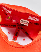 Vintage Y2K 00s Puma Ferrari Embroidered Soft Canvas Flex Fit Baseball Cap - S/M