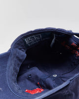 Vintage Y2K 00s Polo Ralph Lauren Big Pony #3 Chino Baseball Cap - OS