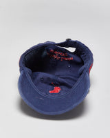 Vintage Y2K 00s Polo Ralph Lauren Big Pony #3 Chino Baseball Cap - OS