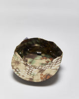 Vintage Y2K 00s Honeycomb Camo Canvas Army Cap - M/L