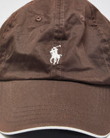 Vintage Y2K 00s Ralph Lauren Golf Brown Canvas Baseball Cap - OS