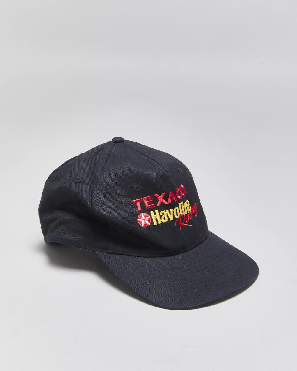 Vintage 1990s Texaco Havoline Racing Embroidered Canvas Snapback - OS
