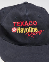 Vintage 1990s Texaco Havoline Racing Embroidered Canvas Snapback - OS