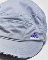 Vintage Y2K 00s Adidas Embroidered Canvas Velcro Army Cap - OS
