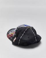Vintage Y2K 00s Four 41 Rhinestone Embroidered Trucker Hat - OS