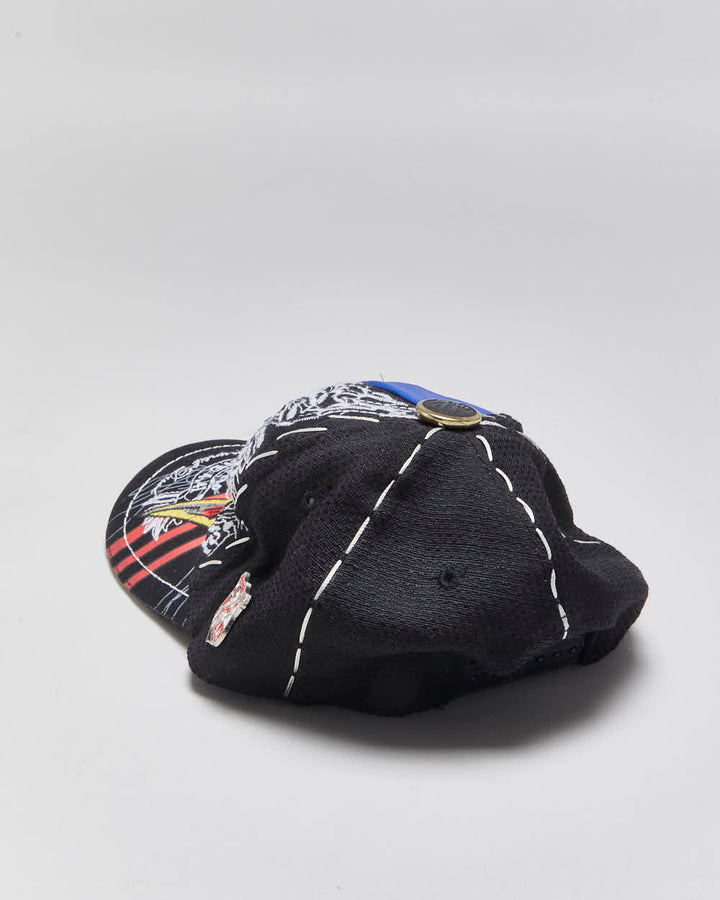Vintage Y2K 00s Four 41 Rhinestone Embroidered Trucker Hat - OS