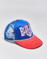 2023 '47 Brand Cooperstown Collection Toronto Blue Jays 25th Anniversary Rope Peak Trucker Hat - OS