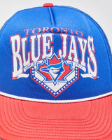 2023 '47 Brand Cooperstown Collection Toronto Blue Jays 25th Anniversary Rope Peak Trucker Hat - OS