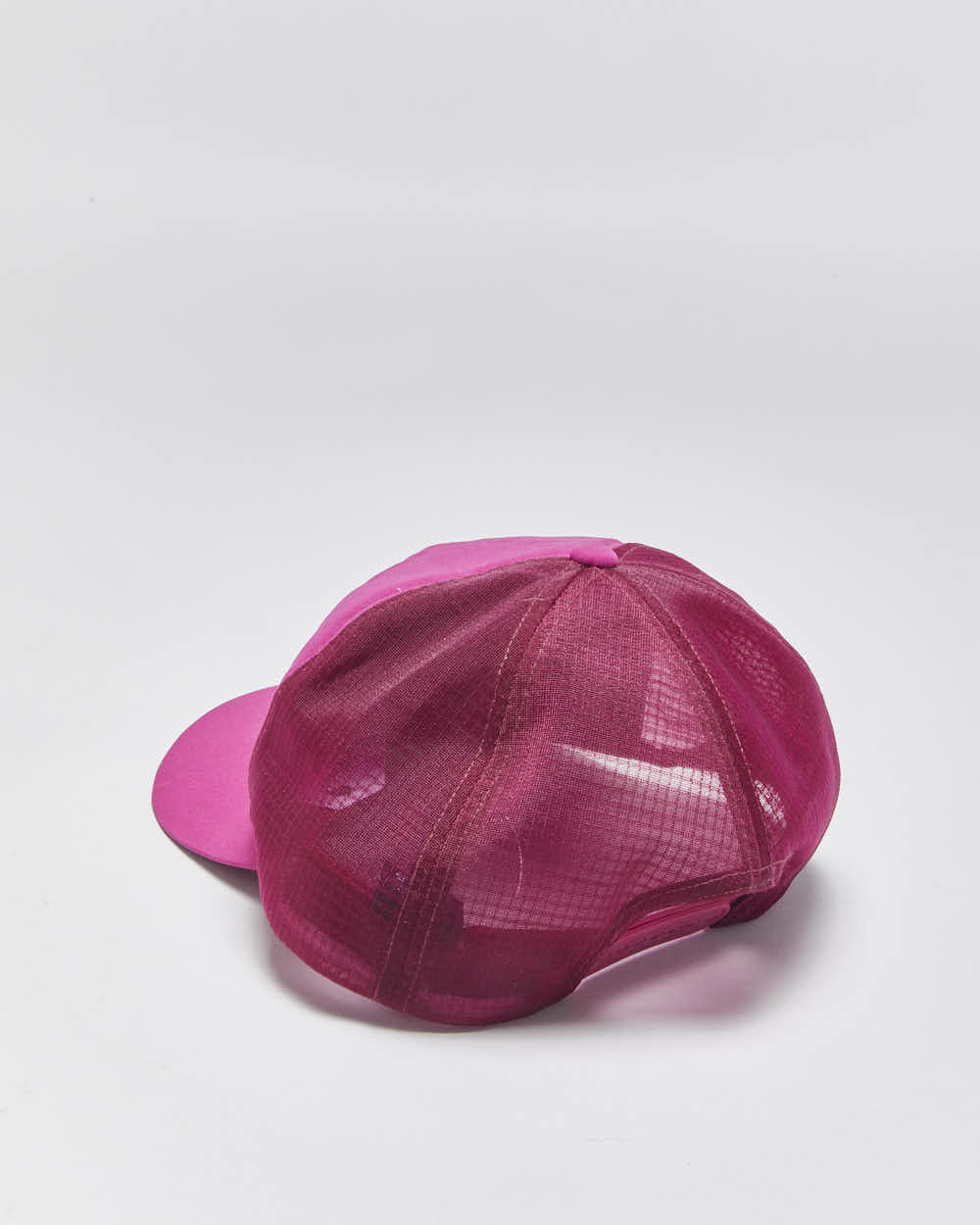 Arc'teryx 'Bird' Dark Fuchsia Curved Brim Soft Shell Trucker Hat - OS