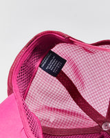 Arc'teryx 'Bird' Dark Fuchsia Curved Brim Soft Shell Trucker Hat - OS