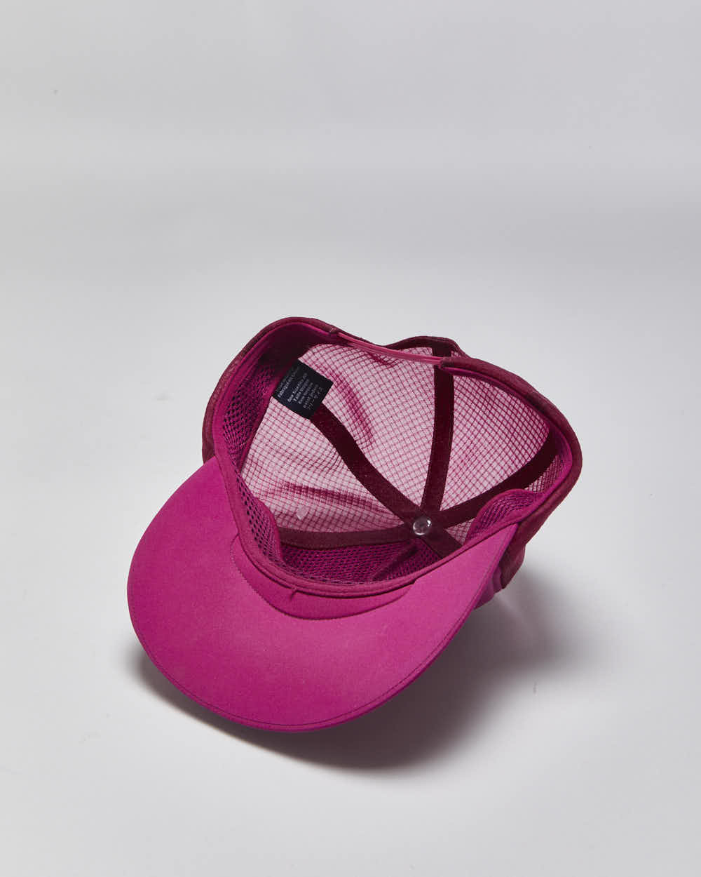 Arc'teryx 'Bird' Dark Fuchsia Curved Brim Soft Shell Trucker Hat - OS