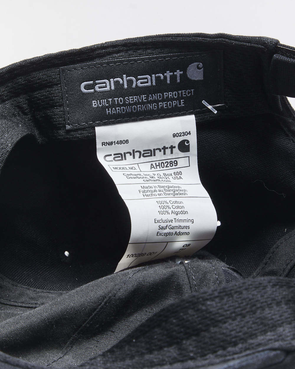 DS Vintage Carhartt Odessa Canvas Velcro Baseball Cap - OS