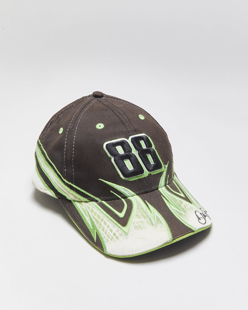 Vintage Y2K 00s Chase Authentics Dale Earnhardt JR #88 Nascar Embroidered Velcro Baseball Cap - OS