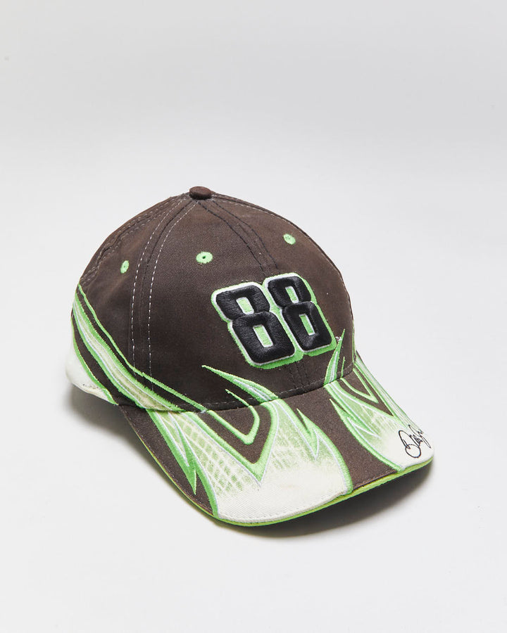 Vintage Y2K 00s Chase Authentics Dale Earnhardt JR #88 Nascar Embroidered Velcro Baseball Cap - OS
