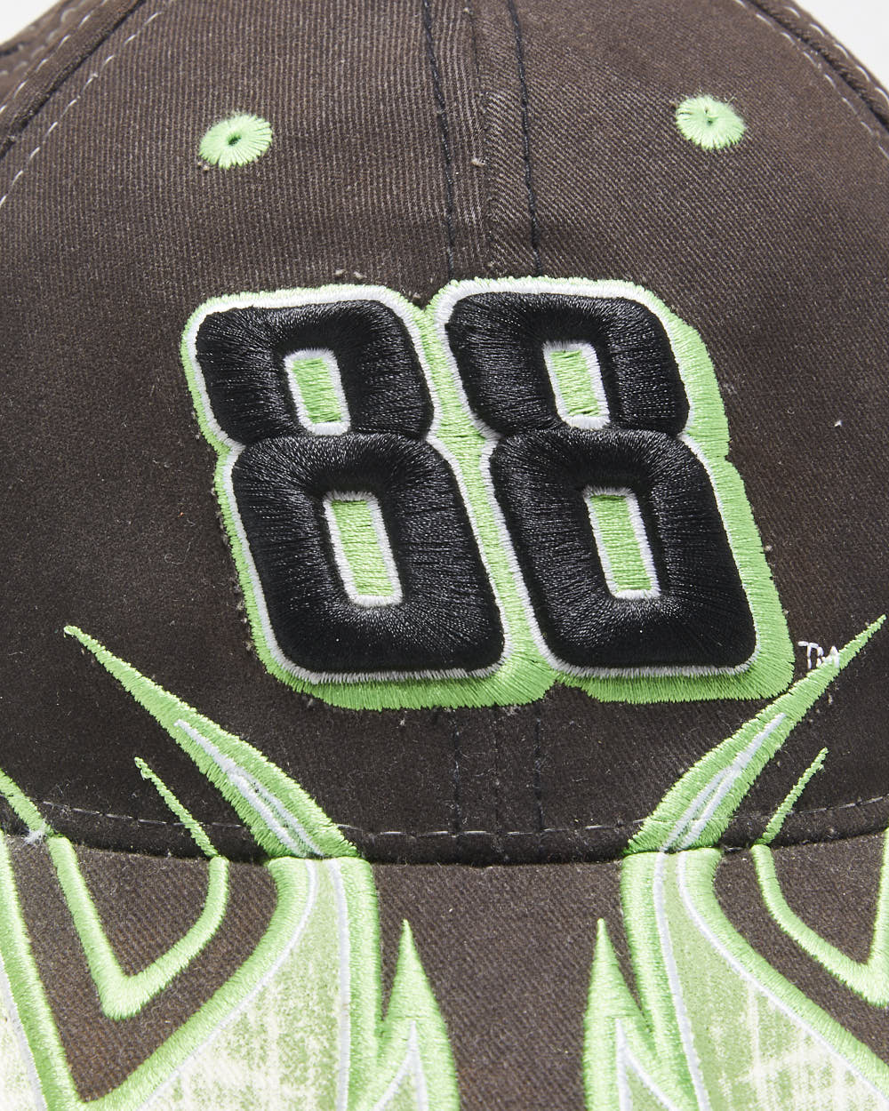 Vintage Y2K 00s Chase Authentics Dale Earnhardt JR #88 Nascar Embroidered Velcro Baseball Cap - OS