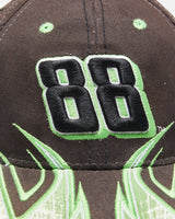 Vintage Y2K 00s Chase Authentics Dale Earnhardt JR #88 Nascar Embroidered Velcro Baseball Cap - OS