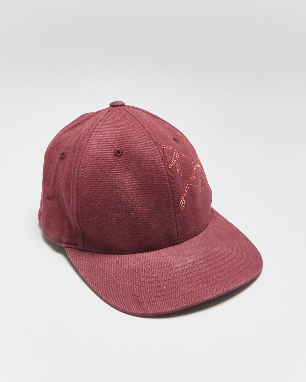 Vintage Arc'teryx Embroidered 'Evolution In Action' FlexFit Baseball Cap - L/XL