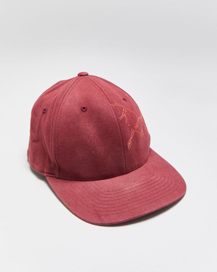 Vintage Arc'teryx Embroidered 'Evolution In Action' FlexFit Baseball Cap - L/XL