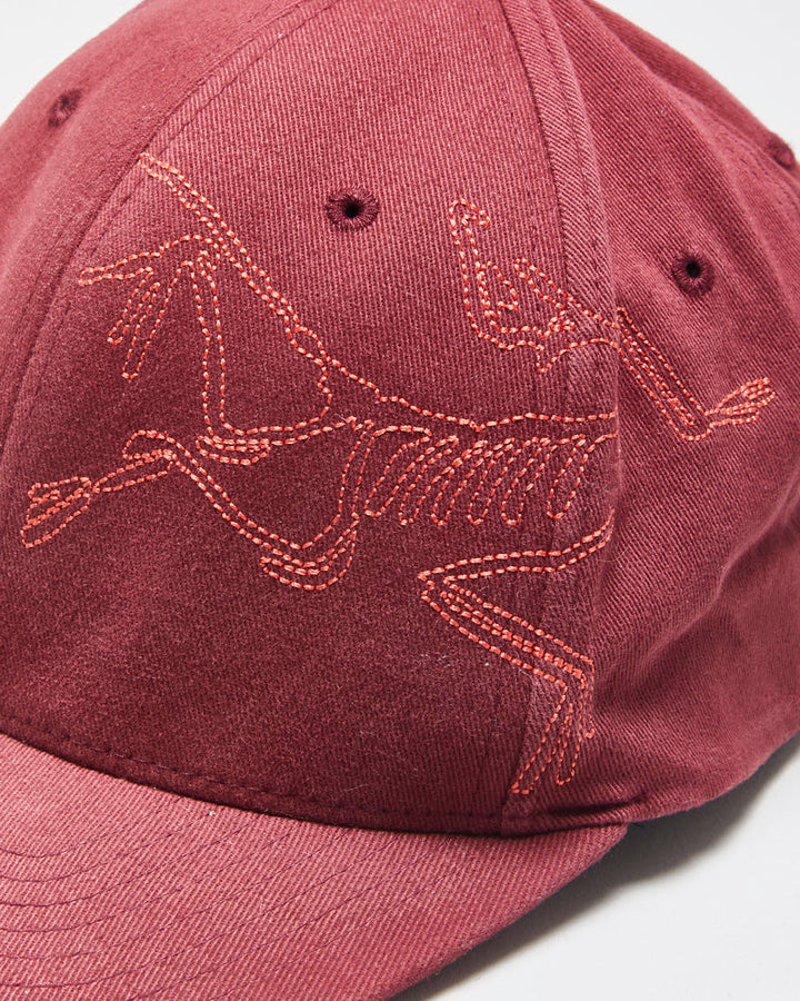 Vintage Arc'teryx Embroidered 'Evolution In Action' FlexFit Baseball Cap - L/XL