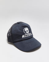 Vintage Y2K 00s Skull Skates Horse Logo AJM Trucker Hat - OS