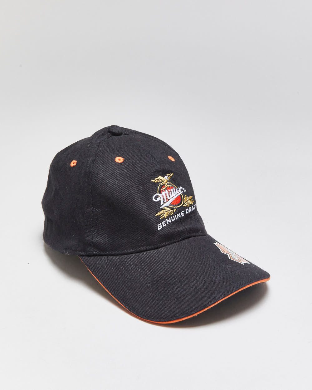 Vintage Y2K 00s Harley Davidson Miller Beer Flexi Baseball Cap - M/L