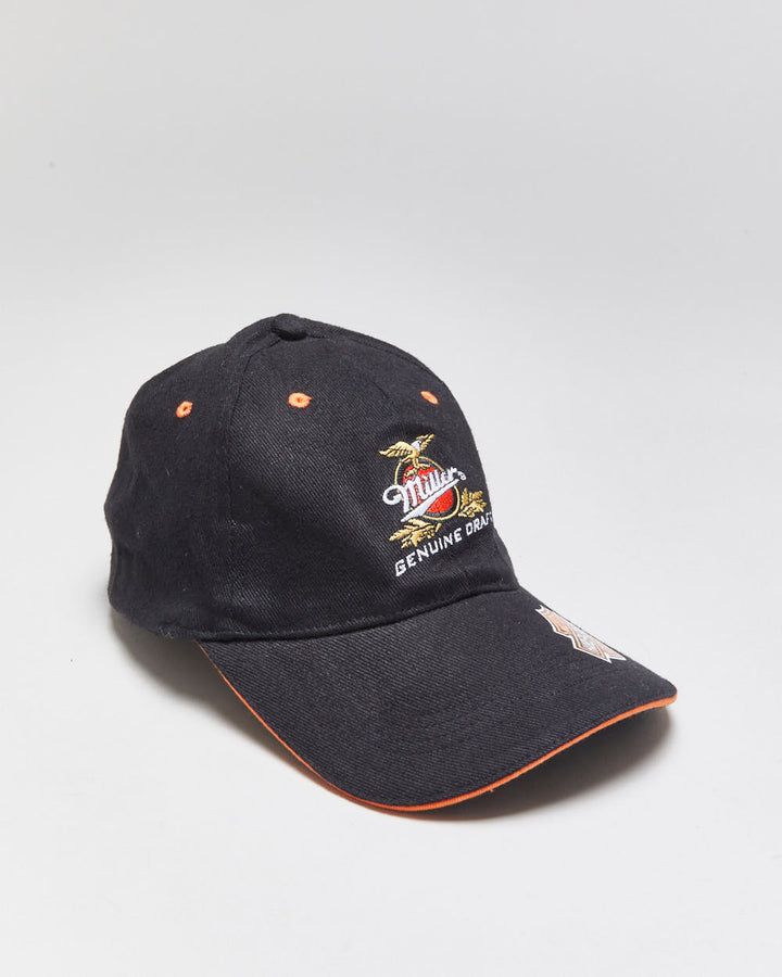 Vintage Y2K 00s Harley Davidson Miller Beer Flexi Baseball Cap - M/L