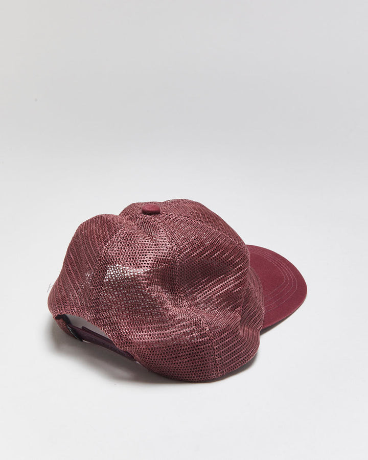 Vintage Marmot Maroon Hiking Trucker Cap - OS