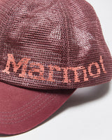 Vintage Marmot Maroon Hiking Trucker Cap - OS